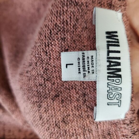 William rast heathered black and pink sweater - Picture 5 of 8